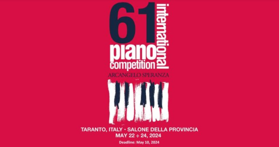 Concorso Pianistico Internazionale Arcangelo Speranza